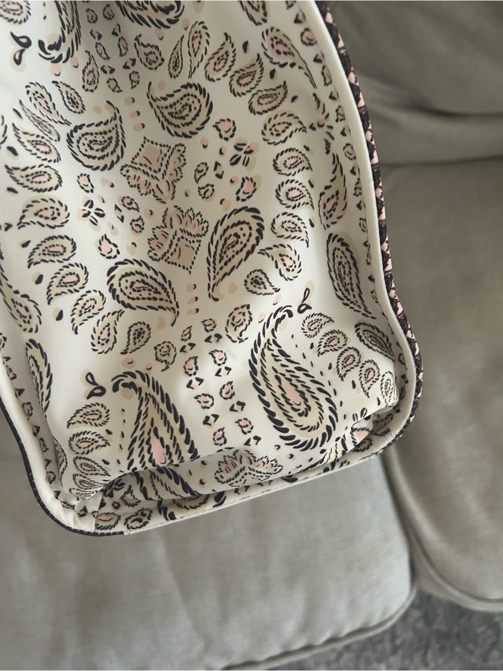 TORY BURCH ELLA large tote bag in pink cockatoo. - Picture 11 of 16